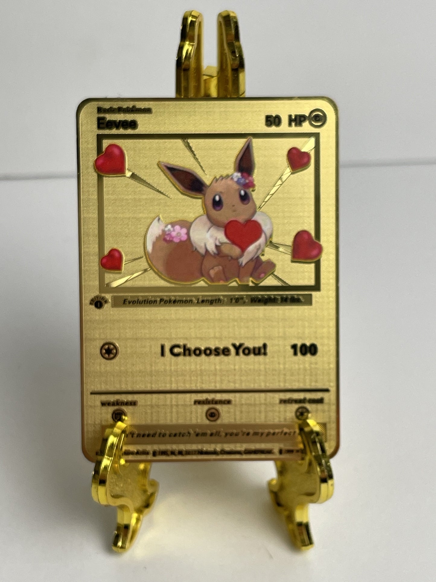 Personal Valentine Metal Card