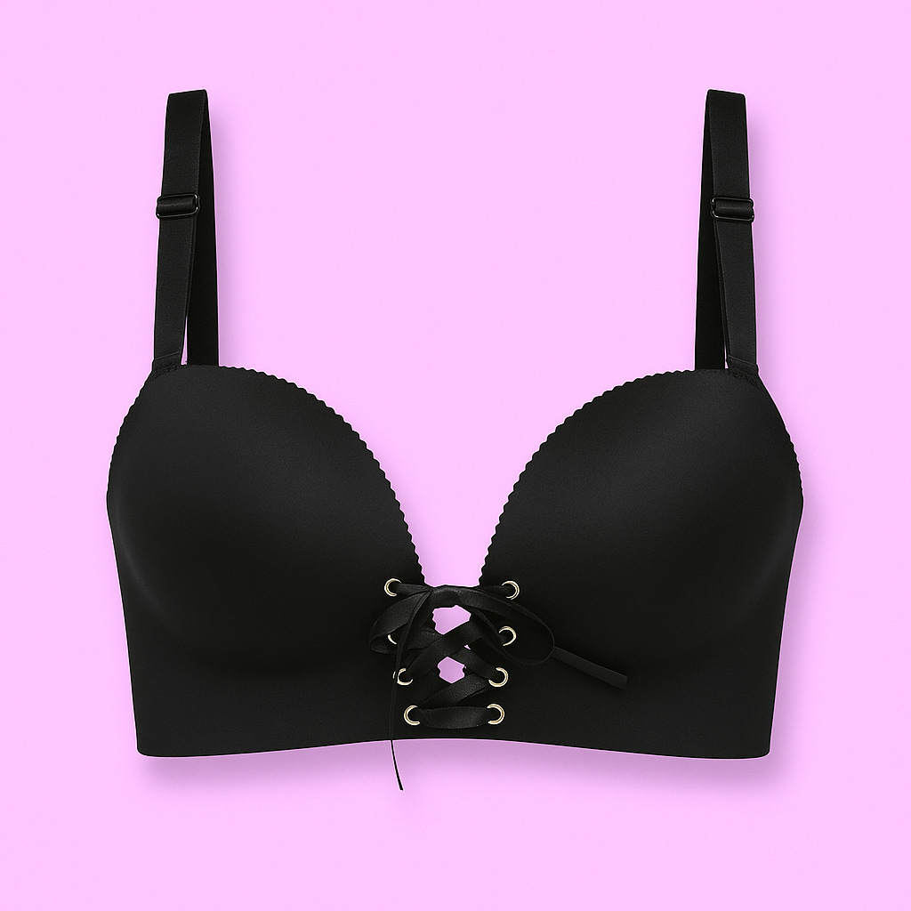 Tied Push-Up Bra