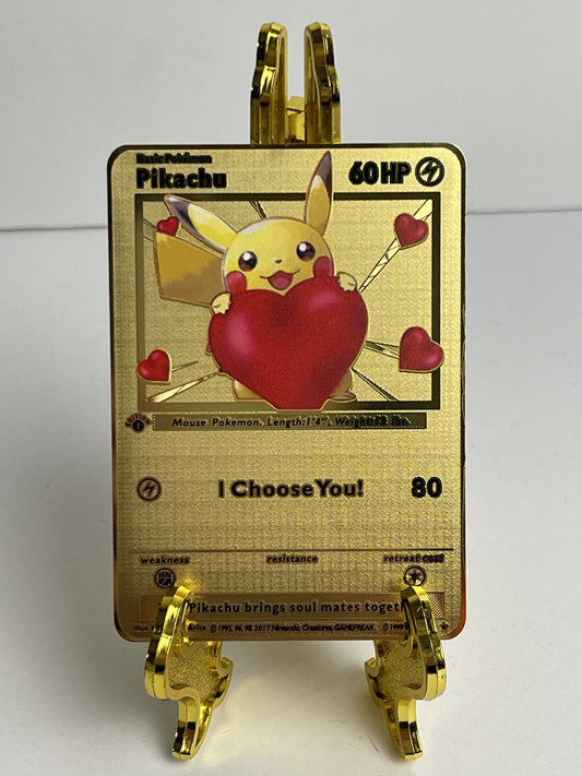 Personal Valentine Metal Card