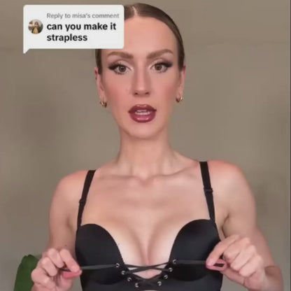 Tied Push-Up Bra